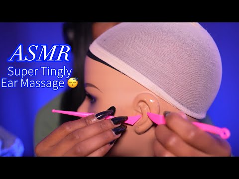ASMR Oil Ear Massage With Gloves For Extra Tingles | Super Realistic (NO TALKING)