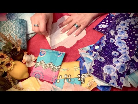 ASMR Request (No talking) Ladies napkins 🤭🤫 Sticky adhesive sounds (Whispered version tomorrow)