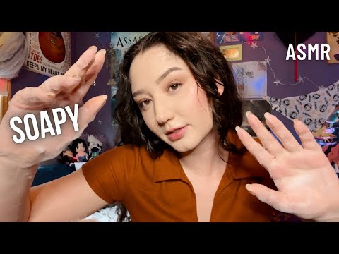 ASMR SOAPY HAND SOUNDS *FAST & AGGRESSIVE*