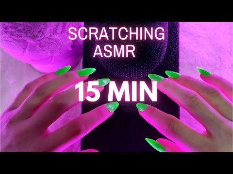 The Ultimate Scratching ASMR 15 Minutes (No Talking) #asmr