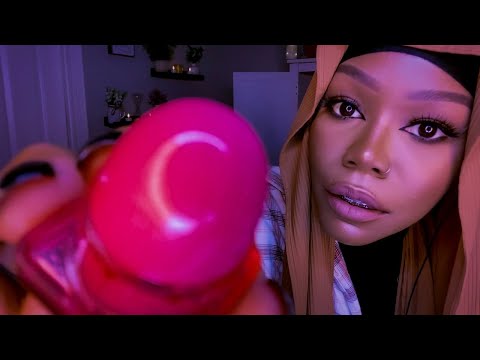 ASMR | Applying Lip Balm On You (ft. Dossier) (Personal Attention)