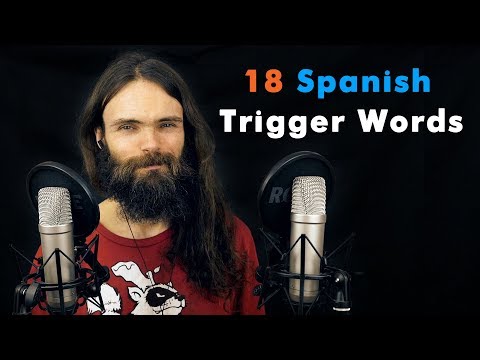 ASMR 18 Spanish Trigger Words (Ear to Ear Whispers) (Español Susurros)