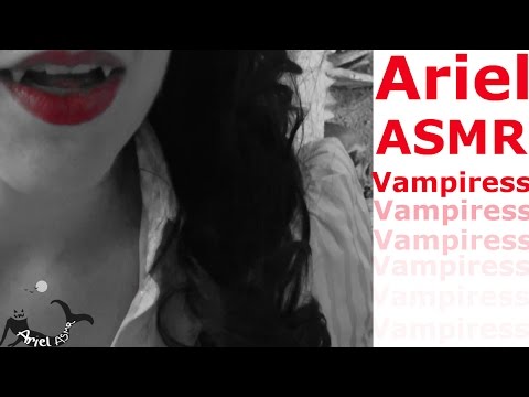Ariel ASMR Vampiress RP-Halloween ghoolish kitchen (soft spoken binaural)