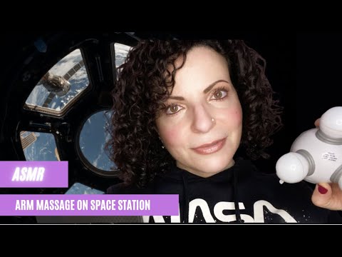 ASMR Roleplay Arm Massage in Space (Personal Attention, Gentle Whispering)