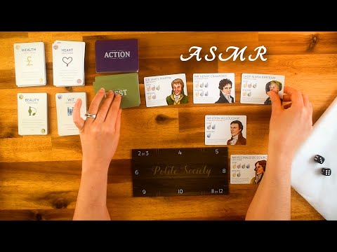 ASMR Playing our Jane Austen Board Game