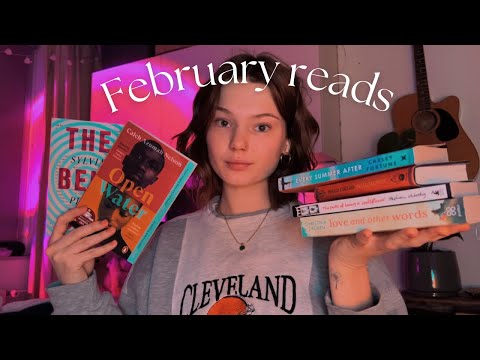 ASMR 10 Books I read in february (whispering, tapping, paper sounds)
