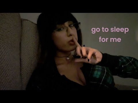 ASMR | let’s quickly get you to sleep *trigger words, mouth sounds, hand movements, etc*