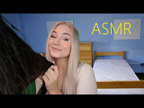 ASMR Crazy Roommate Plays With Your Hair (Roleplay, Personal Attention)