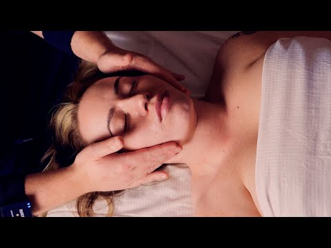 [ASMR] Relaxing Head & Jaw Massage for SLEEP [No Talking]
