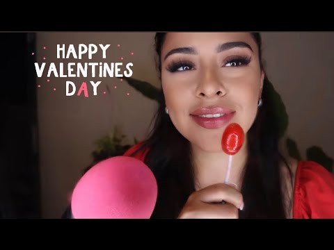 ASMR roleplay CITA 14 DE FEBRERO / San Valentín 💘 atención personal - mouth sounds - lollipop