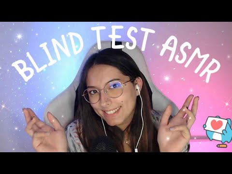 ASMR ♥ BLIND TEST de TRIGGERS 🤩