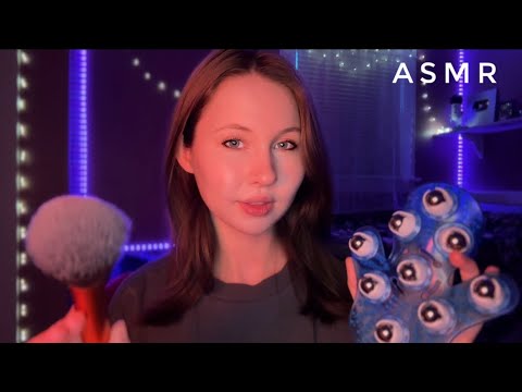ASMR~40 Min Stress Relief For When You're Restless and Can't Sleep😴 (with EXTRA clicky whispers)✨