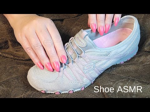 ASMR Shoe Tapping And Scratching-Whispered (Custom Video For Sam)