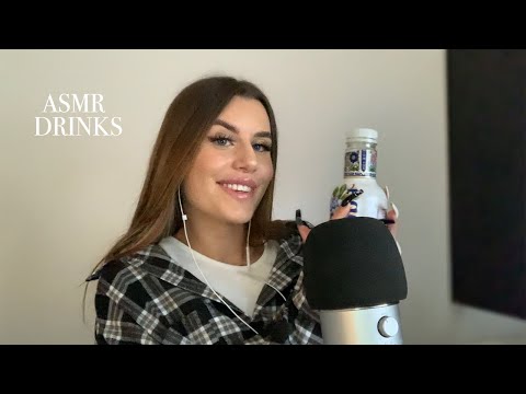 ASMR drink with me / can sounds [deutsch/german]