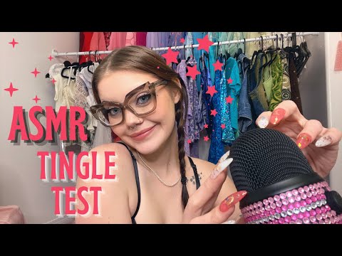 ASMR | Triggers to test your TINGLE IMMUNITY ❤️🌟 Glasses Tapping, Mic Scratching, Crinkles + MORE ⚡️