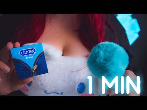 asmr 💙 BLUE TRIGGERS  in 1 minute💎🔷🌌 (daily asmr 9/31)