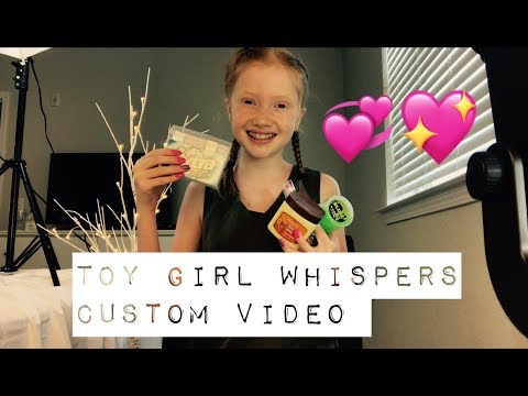 Toy Girl Whispers Custom Video - Please Subscribe To Her Channel  ❤️