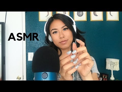 ASMR Nail Tapping & Hand Sounds (No Talking)