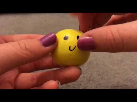 Clay crushing ~ emoji clay popping