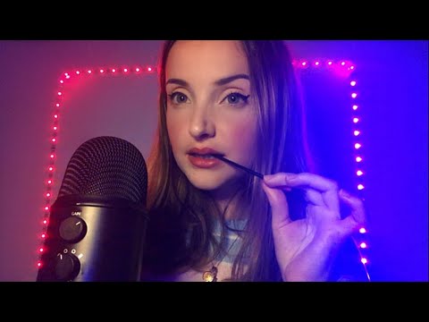 ASMR - Spoolie Nibbling + Inaudible Whispering + Personal Attention