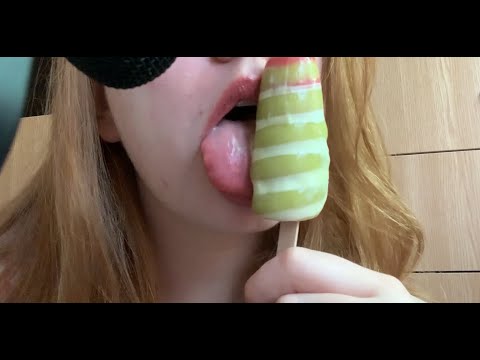 ASMR | Twister Ice Cream | Eating Sounds👅