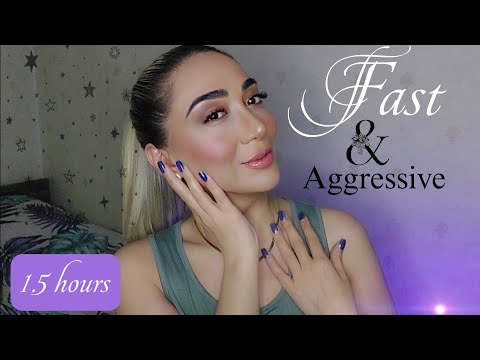 ASMR Compilation Fast and aggressive (almost 2 hours) 😎