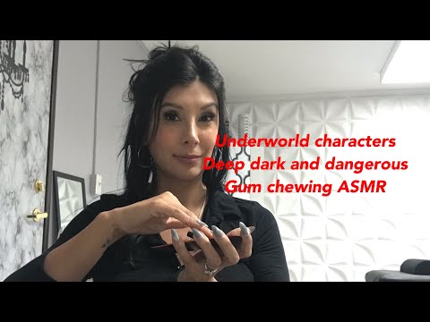 Underworld characters/ horror therapy/ gum chewing 😋ASMR