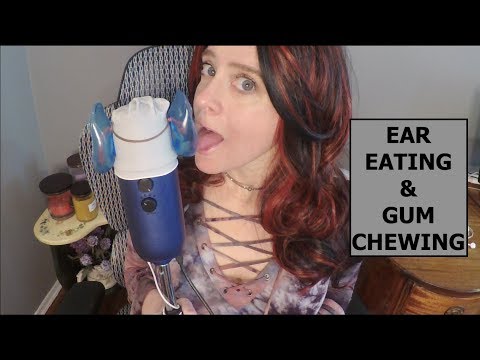 ASMR Ear Eating & Gum Chewing