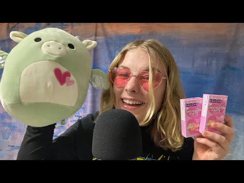 ASMR│valentine’s day with your best friend role play! tapping, candy eating, positive affirmations💗