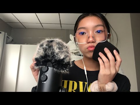 ASMR|Mic Cover Triggers(searching,pumping,swirling)~asmr elle~