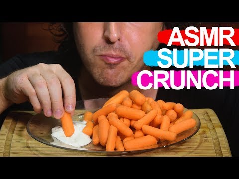 ASMR 1 Hour Extreme Eating Crunch * Crunchy Carrot Loop 4 Study/Sleep * No Talking | Nomnomsammieboy