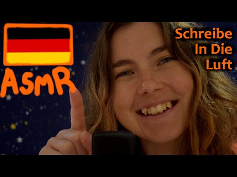 ASMR: Donnerstags Deutsch: Wir Schreiben das Alphabet in die Luft ~~Entspannen~~