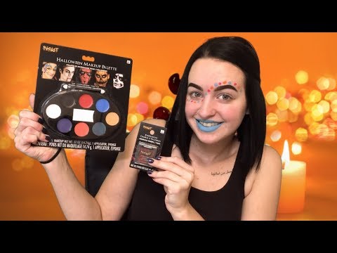 [ASMR] Painting Your Face for Halloween! (Up Close, Personal Attention)