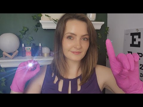 ASMR Doctor Check-up [Cranial Nerve Exam] Whispered Roleplay