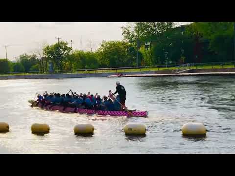 ASMR Lucky Dragon boat training metaphor