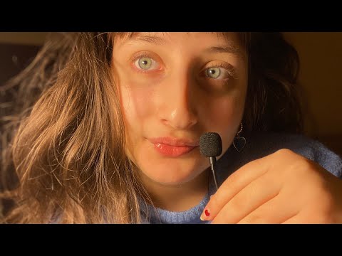 Asmr | Close up the lipgloss+mouth sounds✨