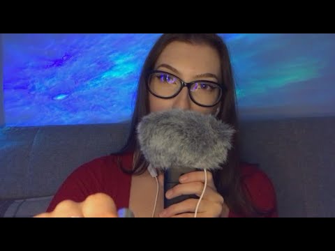 ASMR Sloooow Mouth Sounds and Face Brushing