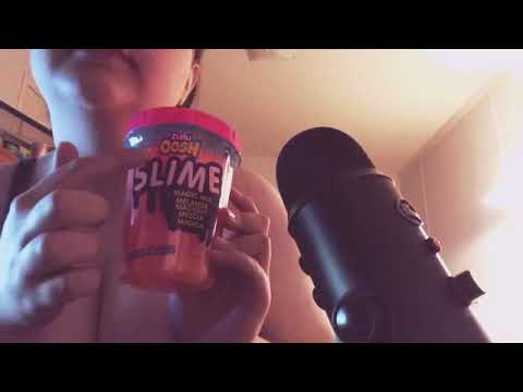 ASMR - Playing with my new SLIME