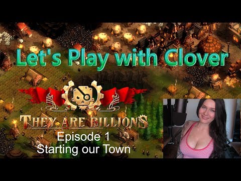 ASMR Lets Play with Clover 🍀 They are Billions | Episode 1 - Starting our Town