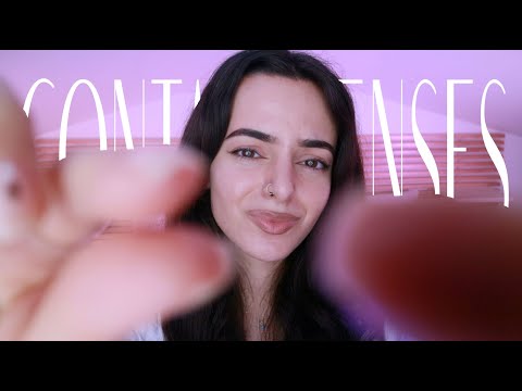 ASMR Optometrist 👁Your Contact Lenses Are Stuck! (Whispered) Getting Them Out of Your Eyes