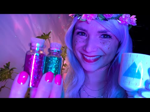 ASMR Witty Witch Mixes a Sleep Potion For You with Music (RP, Personal Attention, German/Deutsch)