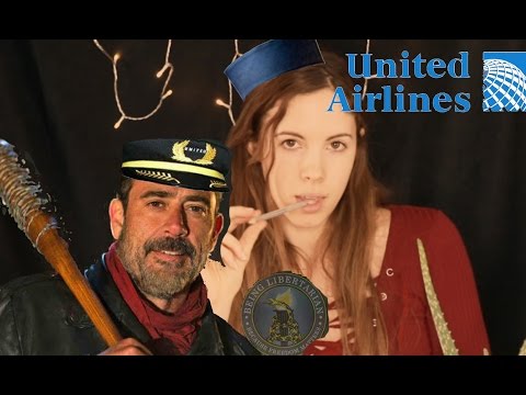 United Airlines Counseling - ASMR - Surviving United Airlines Flight