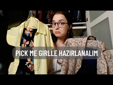 Türkçe ASMR | Pick-me Girl Seni Date'e Hazırlıyor 🪄 (Makyaj&Kıyafet Deneme RP)