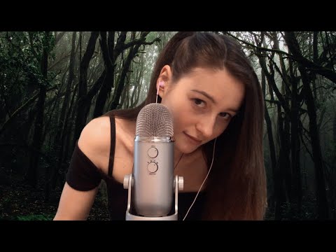 ASMR Freeing you from negativity & helping you fall asleep (breathy whispers, kisses, fluffy sounds)
