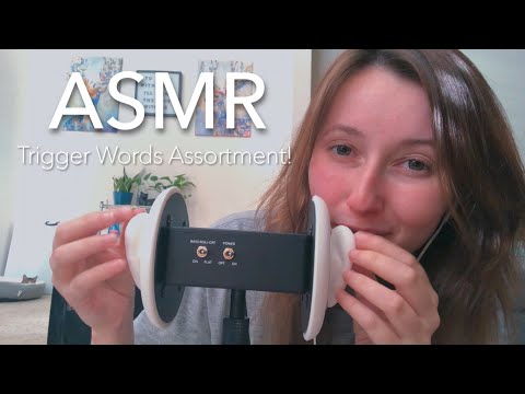 [ASMR] Binaural Trigger Words to Tingle your socks off!✨💤