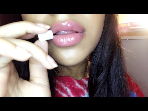 ASMR ~ INTENSE Mouth sounds + Gum chewing + Tapping 🤩