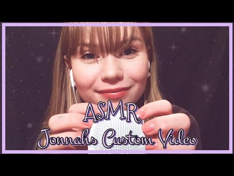 ASMR | Jonnahs Custom Video! (Mic Scratching, Scissor, Scratching, Swedish)