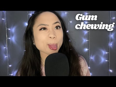 ASMR | Simplifying My Life, Gum Chewing Whisper Ramble