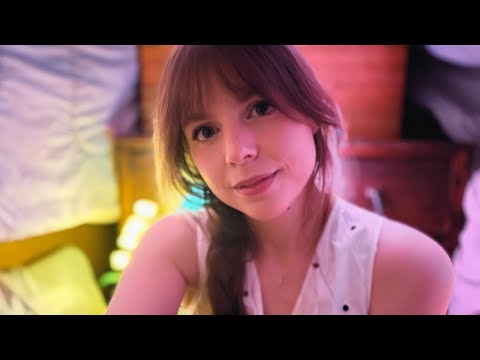 ASMR 🌸 POV Shaking Away The Holiday Blues With Positive Affirmations (Whispering ASMR Mouth Sounds)