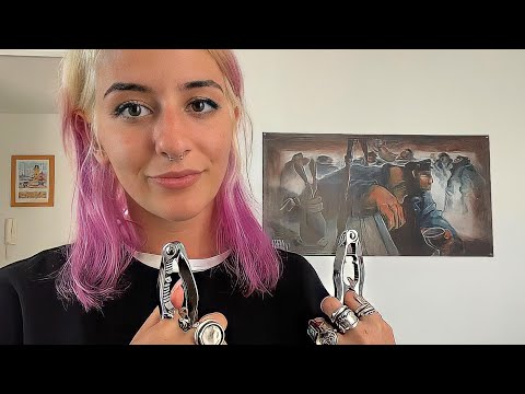 ASMR Creative Chaotic Haircut - household items - personal attention